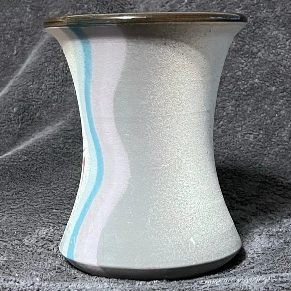 Handmade | Accents | Vintage Hand Thrown And Painted Art Pottery Vase ...